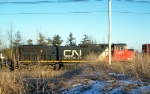 CN 2664 trails on train 931